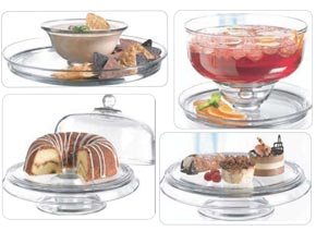 The 4 IN 1 QUALITY DOMED CAKE DISH By ANCHOR